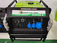 Neues Modell 7.2KW 7.2KVA 220V 4-Takt tragbarer Super Silent Power Inverter Mini Benzin Generator Set