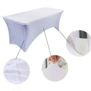 Custom Banquet Wedding Tablecloth 1 Polyester <b>Table</b> Cloth Cover for Trade Show Event - Product Image 6