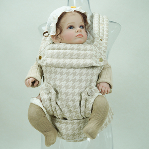 Marsupio Regolabile e Traspirante <span class=keywords><strong>Infantino</strong></span> per Neonati, Fascia Porta Bebè Senza Cinghie Intrecciate, Facile da Indossare - Product Image 5