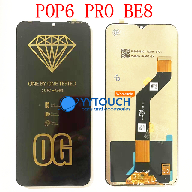Mobile Phone Lcd for TECNO POP6 PRO BE8
