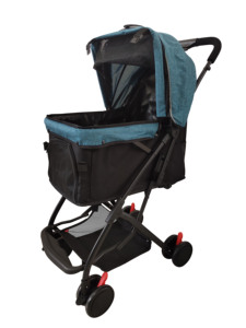 Carrito de Acero Plegable de Lujo para Mascotas, con 4 Ruedas, para Perros y Gatos, Cómodo para Paseos al Aire Libre y Uso Diario, Compatible con el Automóvil - Product Image 4