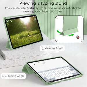 Funda con Soporte Tríptico Delgado <span class=keywords><strong>y</strong></span> Potente Fijación Magnética para <span class=keywords><strong>iPad</strong></span> Pro de 13 Pulgadas, Modelo M5/M4 (2025/2024) - Product Image 4