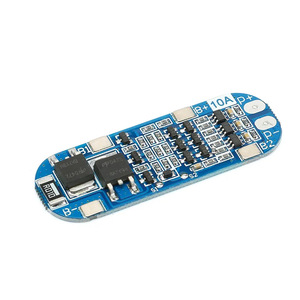 Placa de Protección de Batería de Iones de Litio 3S 11.1V 12V 12.6V 10A, Protección Contra Sobrecarga, Descarga Excesiva y Cortocircuito - Product Image 2