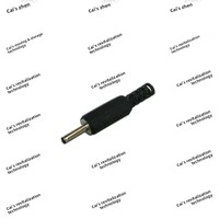 ZX En stock Connecteur d'alimentation DC mâle à souder, prise d'alimentation à trou rond, adaptateur de charge DC en PBT/cuivre