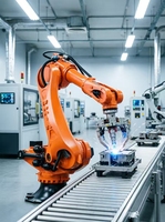 Robot de palettisation industriel KUKA KR 340 R3200-2 PA, charge utile de 340 kg, portée de 3200 mm, pour l'automatisation de la manutention