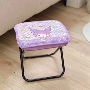 Banquinho dobrável de aço carbono, Banquinho dobrável portátil ao ar livre, Banquinho dobrável infantil, Multi Pattern Cartoon Camping Stool - Product Image 6