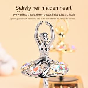 Nuovo Profumatore per Auto a Forma di Ballerina, Ornamento Rotante in Plastica per Aromaterapia, Decorazione Interna per Console - Product Image 2