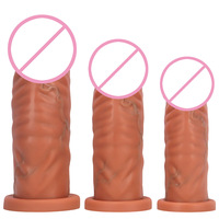 Dildo réaliste en silicone liquide extra-large de 30*94 cm, tête de champignon, super épais, plug anal, jouet anal