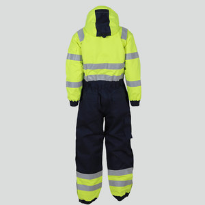 卸売安全反射カバーオール業界均一電気技師作業服難燃性カバーオール - Product Image 5