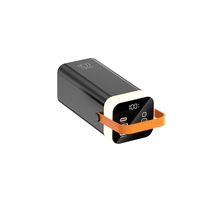 Cargador Portátil QYPB-370 de Alta Calidad, 40000mAh, PD 22.5W, Carga Súper Rápida, con Cable TIPO-C para Uso en Exteriores