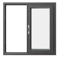 AF-080 Alüminyum Alaşımlı Modern Yatay 2 Raylı Sürgülü Fileli Pencere Stor Perde ile - Product Image 4