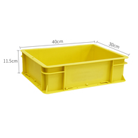 EU4311 Caisse en plastique multifonctionnelle recyclable, imperméable, empilable, avec estampage, pour le camping et le coffre de voiture