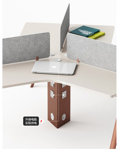 Cloison de bureau modulaire en acier, structure en acier moderne, séparateur de pièce transparent autoportant, espace de travail ouvert, séparation d'espace - Product Image 4