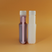 Botol Plastik HDPE Dua Ruang Ganda dengan Leher Kembar untuk Mengukur dan Mendosiskan Minyak Esensial 250 ml 500 ml 1000 ml
