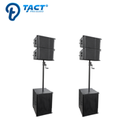 Enceintes Line Array Extérieures Pas Chères de 10 Pouces, Système Sonore Professionnel pour DJ
