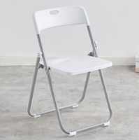 Chaise pliante, chaise de réunion, chaise pour activités de loisirs en plein air, chaise pliante portable pour exposition, chaise avec dossier, chaise de discussion