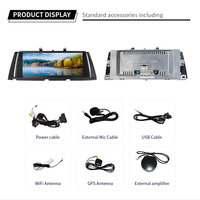 RoadNavi Android 13 autoradio sans fil Carplay Android auto GPS Navi lecteur multimédia pour BMW série 7 F01 F02 2009-2017