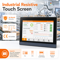 Mochuan Panel de pantalla táctil TFT Ethernet Industrial HMI de 7 "programable para control de automatización Industrial máquina humana