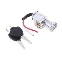 1 chargeur de batterie universel neuf avec mini-verrou et 2 clés pour moto, vélo électrique, scooter, e-bike, verrou électrique
