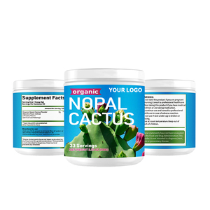 Nopal Cactus Powder Sugar-Free <strong>Fiber</strong> <strong>Supplement</strong> Supports Gut Support Ideal for <strong>Daily</strong> Wellness Support Weight Management OEM ODM - Product Image 3