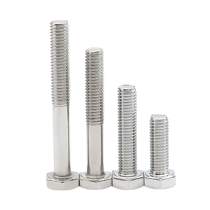 Stainless Steel Hex Head <strong>Bolts</strong> CLASS 4 Grade UNC Thread with <strong>Plain</strong> Finish and Nut - Product Image 6
