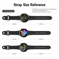 Bracelet de montre en silicone souple à libération rapide, bracelet sport pour Huawei Watch GT3 4 5 6 Pro et Samsung Watch 4 5 6 7, largeur 18 20 22 mm