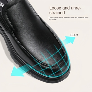 Zapatos Deportivos Impermeables para Hombre Hongyan, Zapatos para Caminar Transpirables con Suela Gruesa y a la Moda - Product Image 3