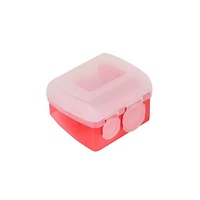 Taille-crayon pour les yeux en plastique de 2 diamètres Taille-crayon cosmétique pour sourcils et lèvres avec lame en acier