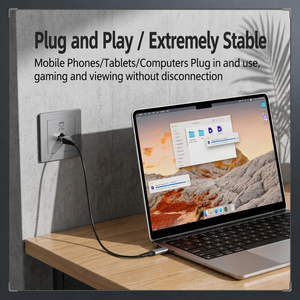 Adaptateur Ethernet USB-C 1 Gbit/s RJ45 vers Type-C – Câble réseau filaire à latence nulle pour le gaming et le streaming en direct – OEM - Product Image 3