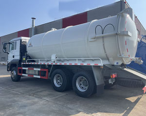 Camión de Limpieza de Alcantarillado Diésel con Dirección Izquierda Euro2 <span class=keywords><strong>Vicam</strong></span> Sewer Howo 6X4 400HP, Camión Remolque de Servicio Pesado para Vacío de Tanques Sépticos - Product Image 2
