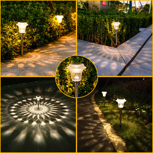 Lampe solaire de jardin Xinyao, étanche, LED, pour aménagement paysager, pelouse, allée, décoration extérieure - Product Image 4
