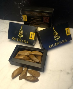 Chispas de Agarwood Natural de Primera Calidad - Incienso 100% Puro de Oudvara Sanai Sufra, Aromaterapia y Meditación de Larga Duración para Otoño - Product Image 2