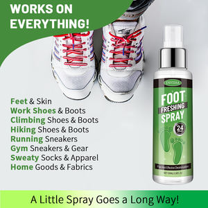 Prix d'usine Foot <span class=keywords><strong>Deo</strong></span> Blocage des odeurs Spray Pieds Sneaker Déodorant Spray rafraîchissant - Product Image 4