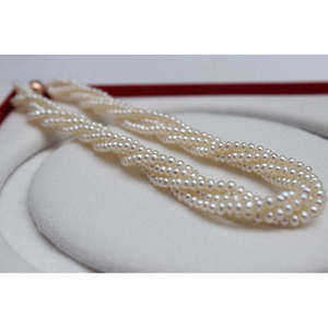 Bracelet en perles multicouches 1615, 3-4 mm, bijoux élégants et stylés pour femmes - Product Image 3