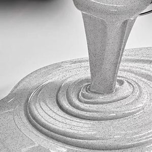 Marble Effect Epoxy <b>Floor</b> Coating Self-Leveling Interior Paint Colored Sand Liquid Concrete <b>Floor</b> Sprayer Brush-friendly Brush - Product Image 2