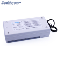 Chargeur de batterie rapide Doublepow D06 à 4 emplacements pour piles 1,2 V C D AA AAA 9V Ni-MH/Ni-CD rechargeables AC/DC