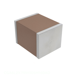 Condensador Cerámico Epoxi Original 1 uF CAP CER 1UF 50V X7R 1210 EPOXY CGA6L2X7R1H105M160AD 1210 (3225 Métrico) Montaje en Superficie MLCC - Product Image 1