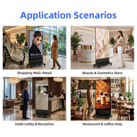 Schermo Display Pubblicitario a Led P1.86 P2 P2.5 P3 Portatile, Pieghevole e Giuntabile, Impermeabile e Resistente agli Urti per Segnaletica Digitale