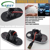 L'eau qui coule Led marqueur latéral clignotant pour Dacia Duster Dokker Lodgy Renault Megane 1 Clio1 2 KANGOO ESPACE Smart 453