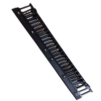 Nouveau support de fil Design Cat5e / Cat6 gestion de câble câble réseau 19 pouces armoire réseau gestion de câble réseau