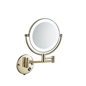 Bad kosmetik make-up LED spiegel Goldene