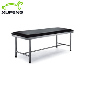 Lit de massage médical Xufeng L1900W600H650mm en acier inoxydable, lit d'examen de physiothérapie pour hôpital - Product Image 1