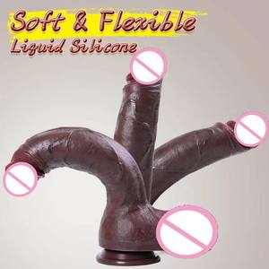 <span class=keywords><strong>11</strong></span> Zoll realistische große schwarze <span class=keywords><strong>Dildo</strong></span> Sexspielzeug Monster riesige <span class=keywords><strong>Dildo</strong></span> für Männer Dildos für Frauen riesig realistisch - Product Image 2