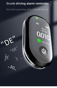 Drops hipping Hoch empfindlicher elektronischer Atmungsaktiv isator Detektor Tragbarer Mini <span class=keywords><strong>Pocket</strong></span> Digital <span class=keywords><strong>Breath</strong></span> Analyzer Alkohol <span class=keywords><strong>tester</strong></span> - Product Image 5