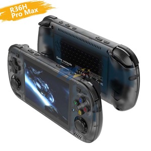 R36H Pro Max <span class=keywords><strong>Retro</strong></span> Mini Xách Tay Pocket Cầm Tay Trò Chơi Máy Nghe Nhạc 64GB 128GB Arcade R36S Siêu Trò Chơi Giao Diện Điều Khiển - Product Image 1