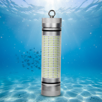 Lampe de pêche LED sans fil puissante 100W 200W 600W, étanche IP68, en alliage d'aluminium, bleue, verte, jaune, multicolore, pour la pêche au poisson