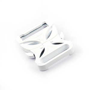 Hebilla de mariposa de aleación de zinc blanca resistente al desgaste para bolsos K545 - Product Image 5