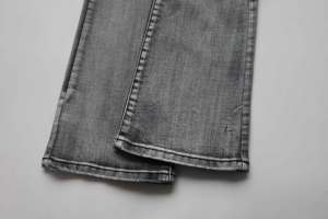 Jeans di Marca di Lusso per <span class=keywords><strong>Uomo</strong></span>, Pantaloni Casual a Zampa d'Elefante, Jeans con Logo Personalizzato all'Ingrosso per <span class=keywords><strong>Uomo</strong></span> - Product Image 6