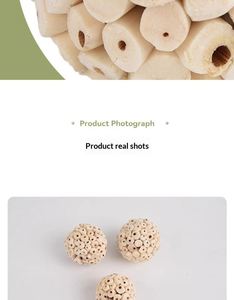 ของเล่นสำหรับนกแบบลูกบอลหญ้าธรรมชาติ ปลอดสารพิษ เป็นมิตรต่อสิ่งแวดล้อม ช่วยคลายเครียด แก้เบื่อ สนุกสนาน และเสริมสร้างพัฒนาการ - Product Image 4