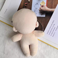 Poupées en peluche anime personnalisées de qualité supérieure, fabriquées en usine, avec rembourrage en coton, taille personnalisée, cadeau unisexe